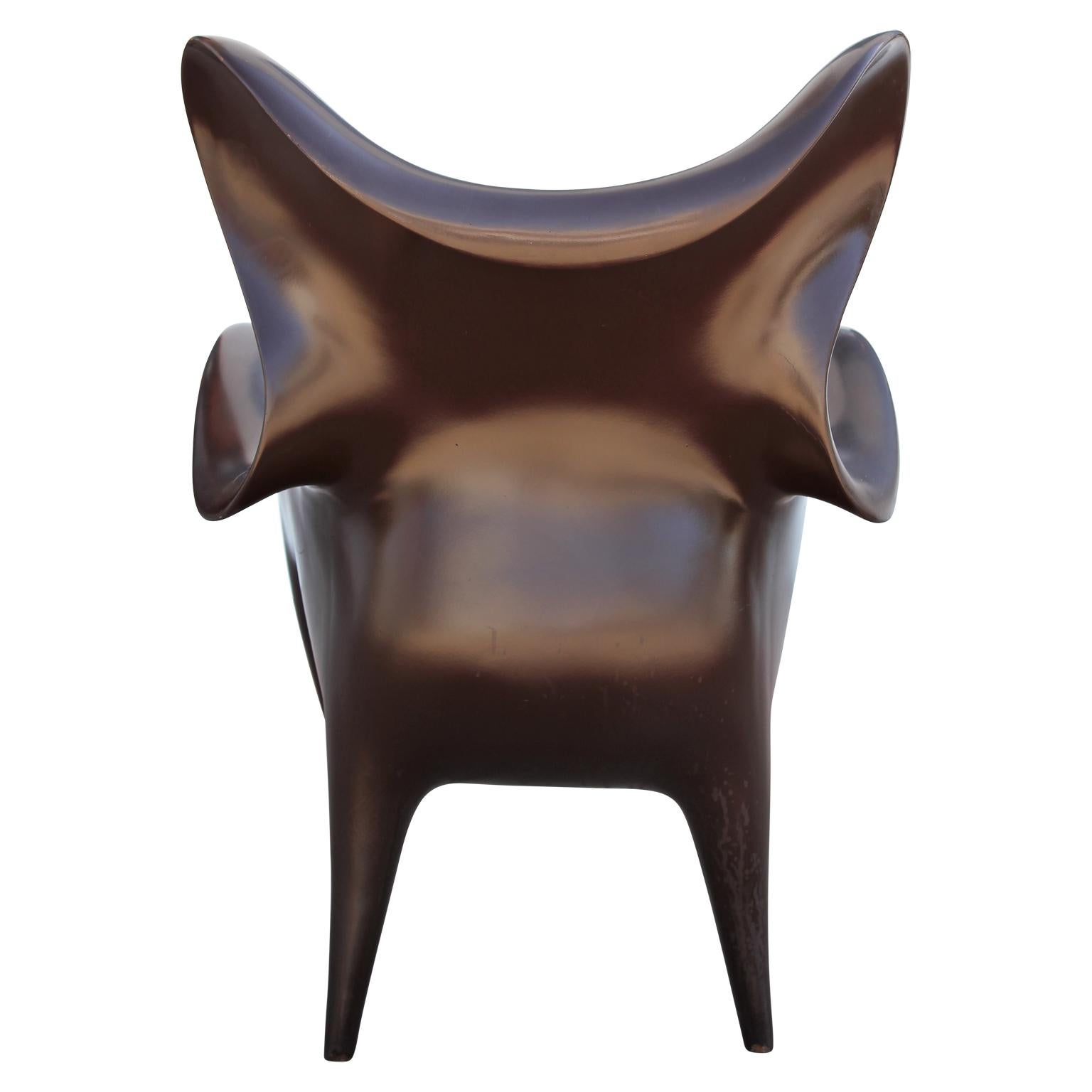 Pair of Modern Sculptural Johnnie Chairs by Jordan Mozer 4