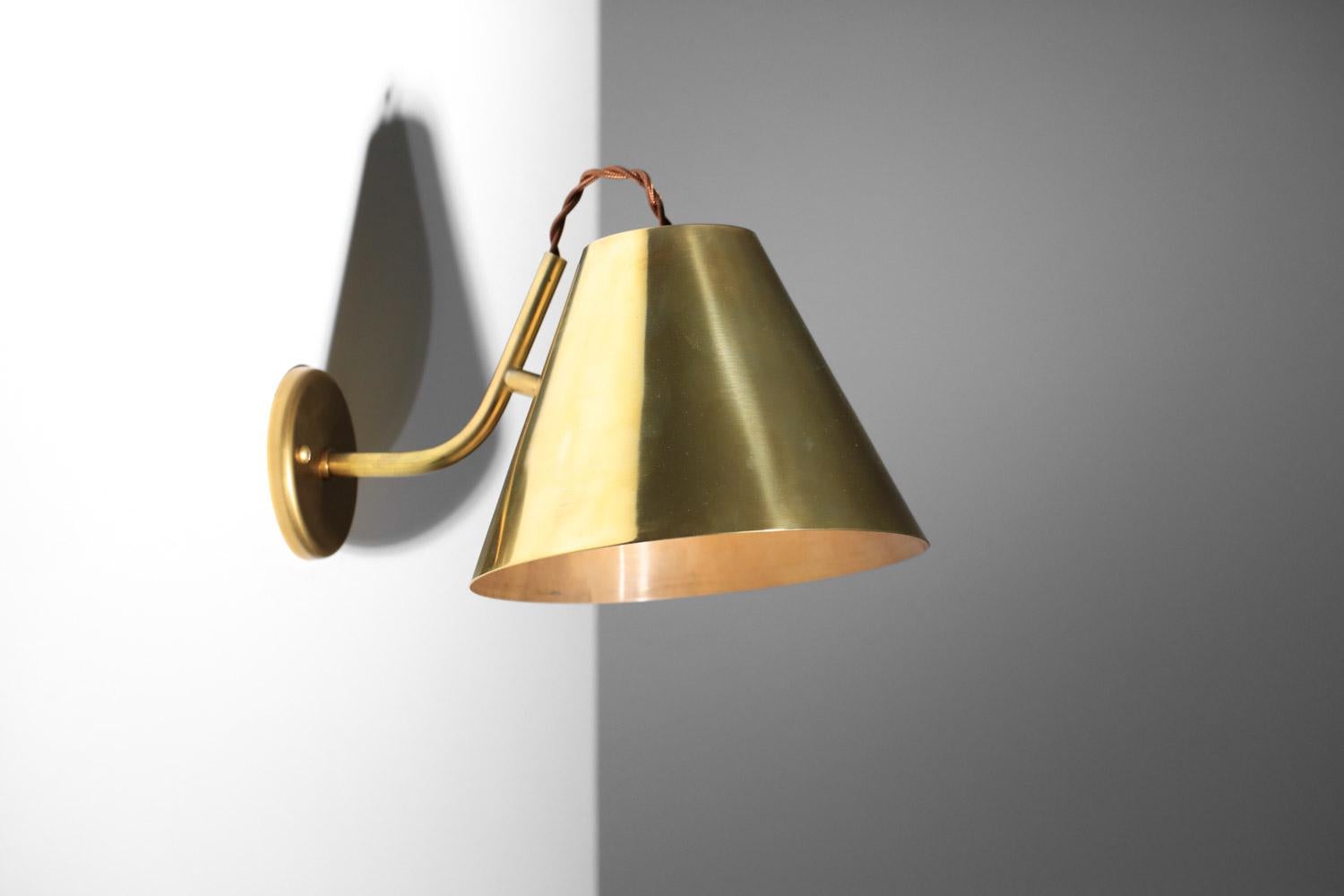 Danke studio sconce solid brass wall lights  For Sale 4
