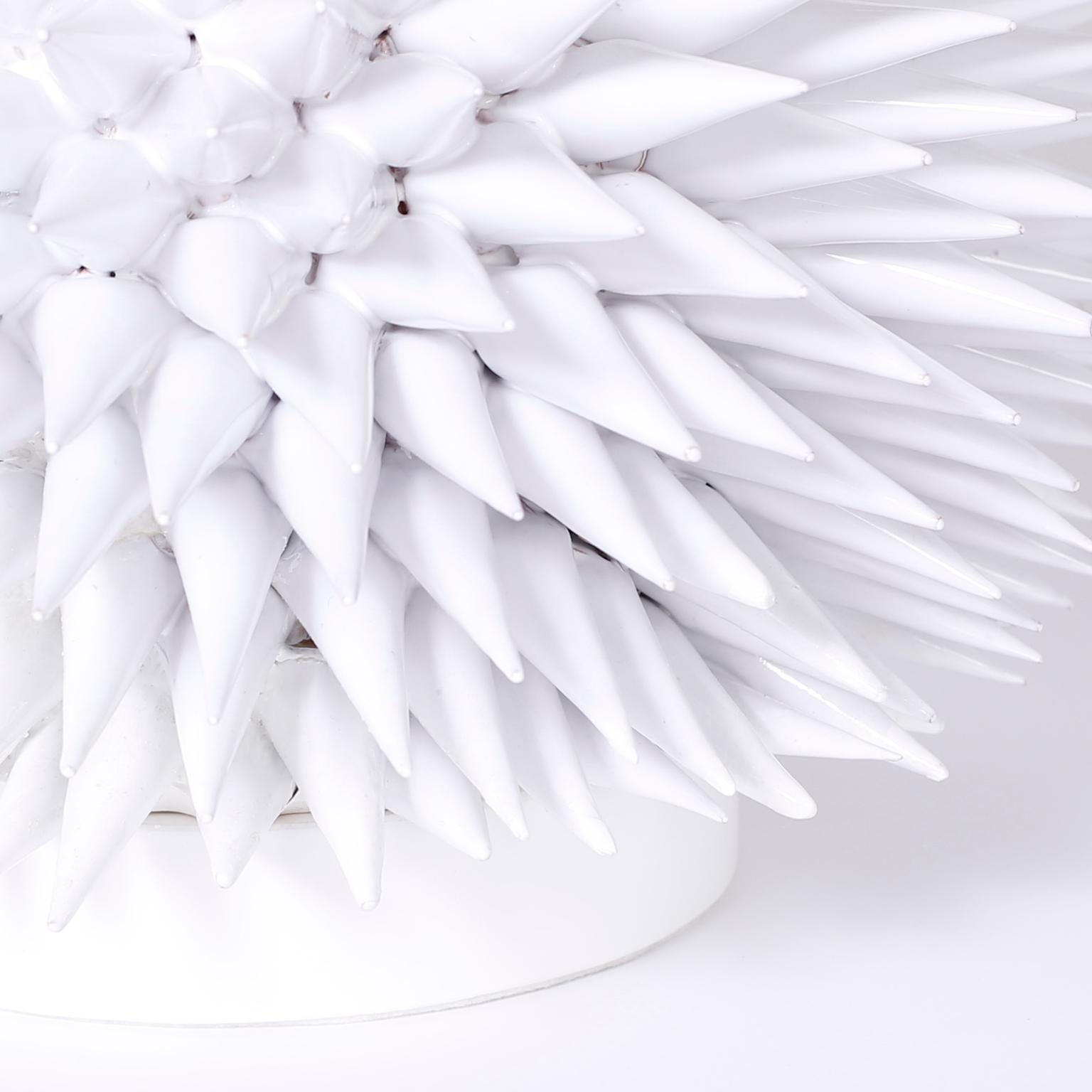spiked table lamp