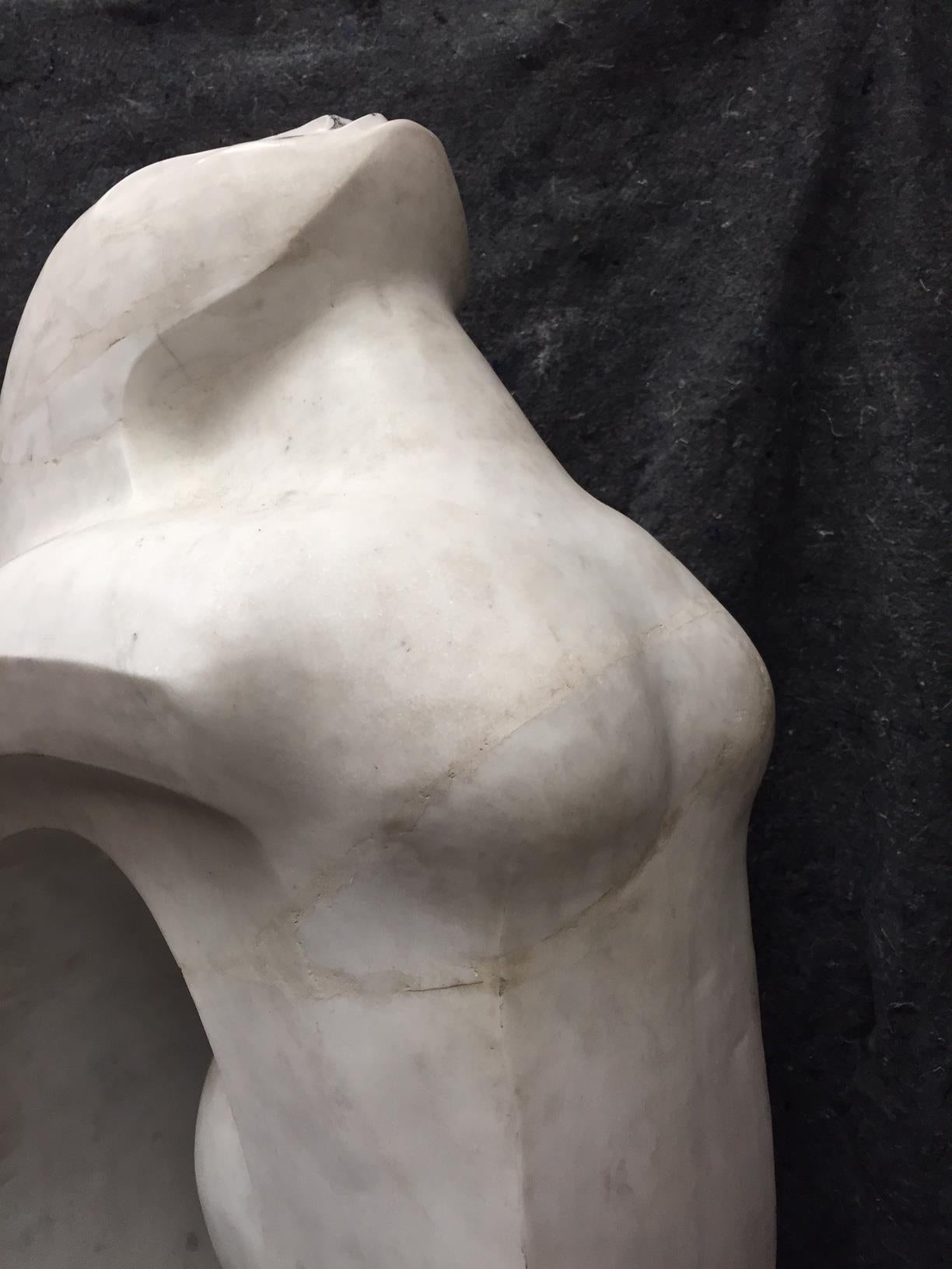 abstract statues
