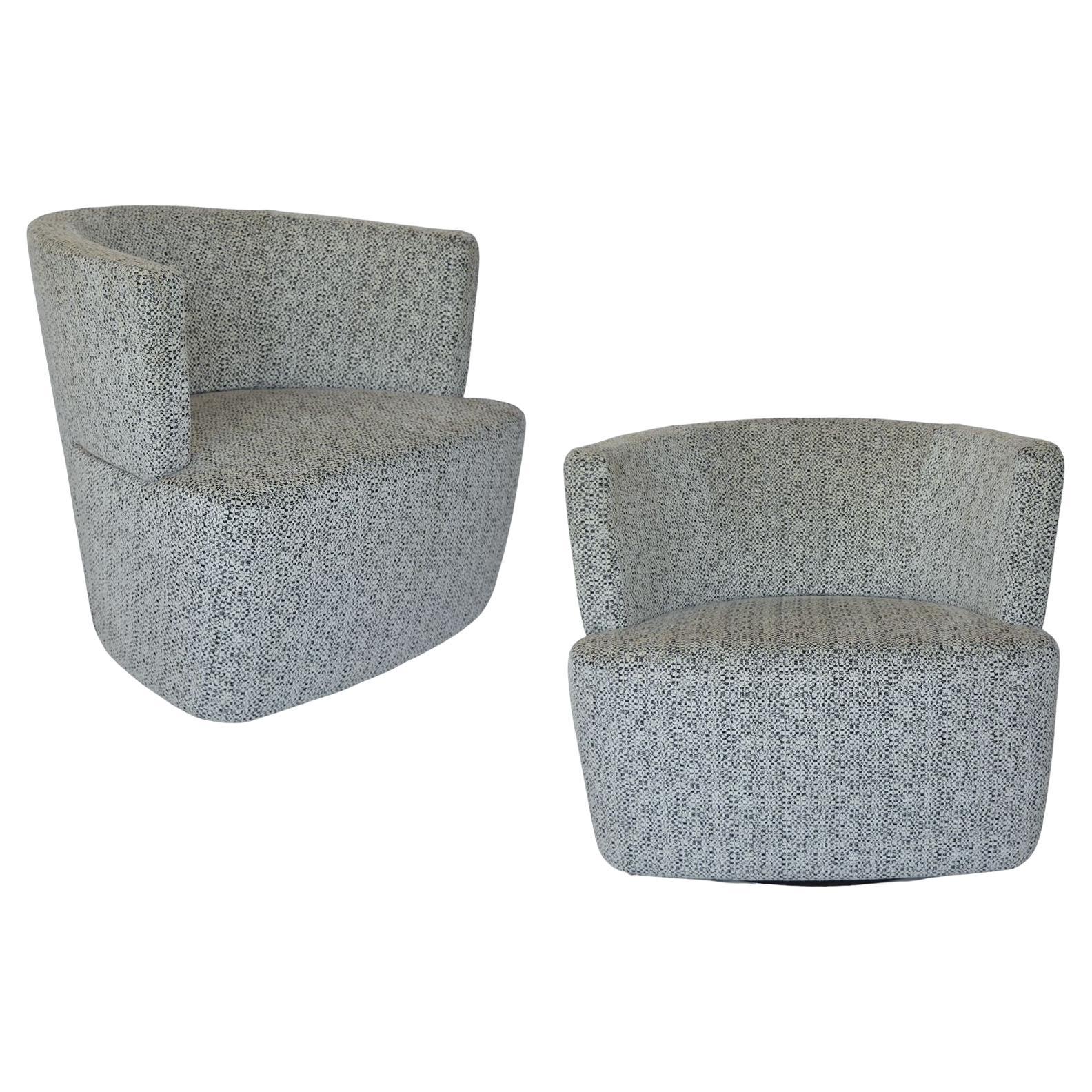 Pair of Modern Swivel Chairs by Coalesse