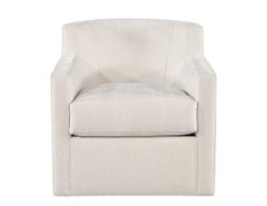 Pair of Modern Swivel Lounge Chairs