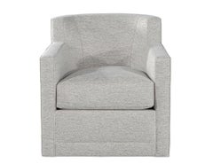 Pair of Modern Swivel Lounge Chairs