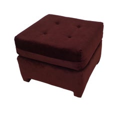 Pair of Modern Tufted Ottomans