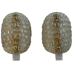 Pair of Modern Turtle Fume Sconces