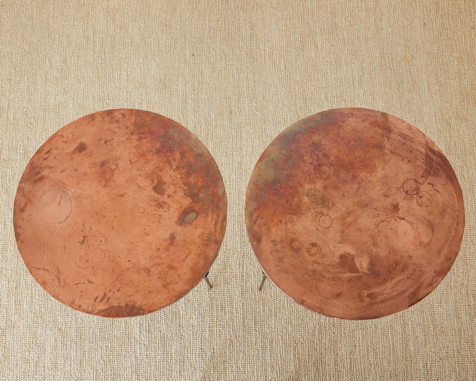 copper pub table