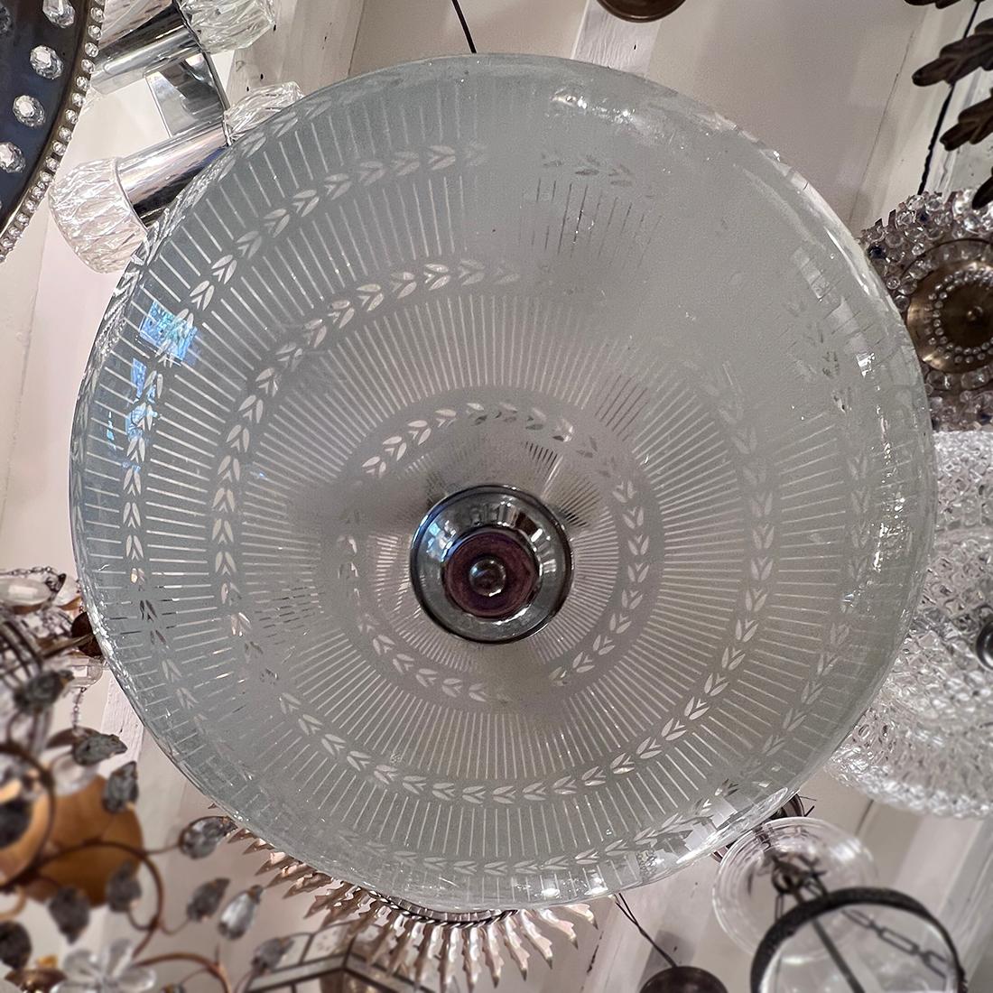 Italiano Coppia di lampade in vetro moderno, vendute singolarmente in vendita