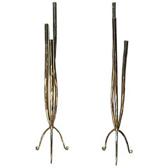 Pair of Moderne Italian Candlesticks