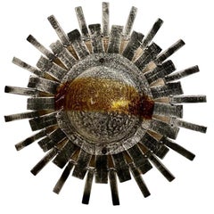 Midcentury Sunburst Light Fixture