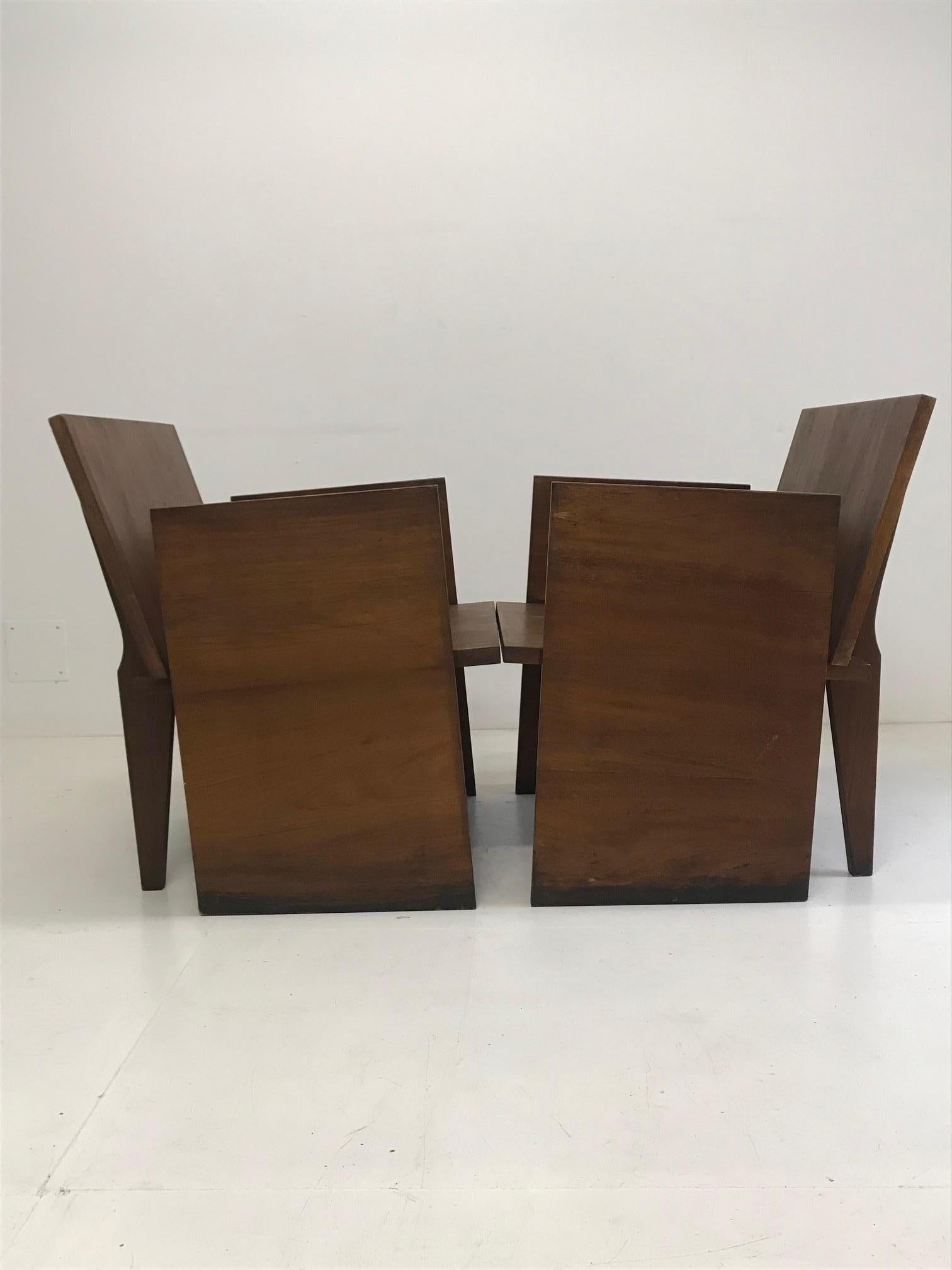 Pair of Modernist Armchairs, Art Deco, France, circa 1930 In Excellent Condition In Perpignan, FR