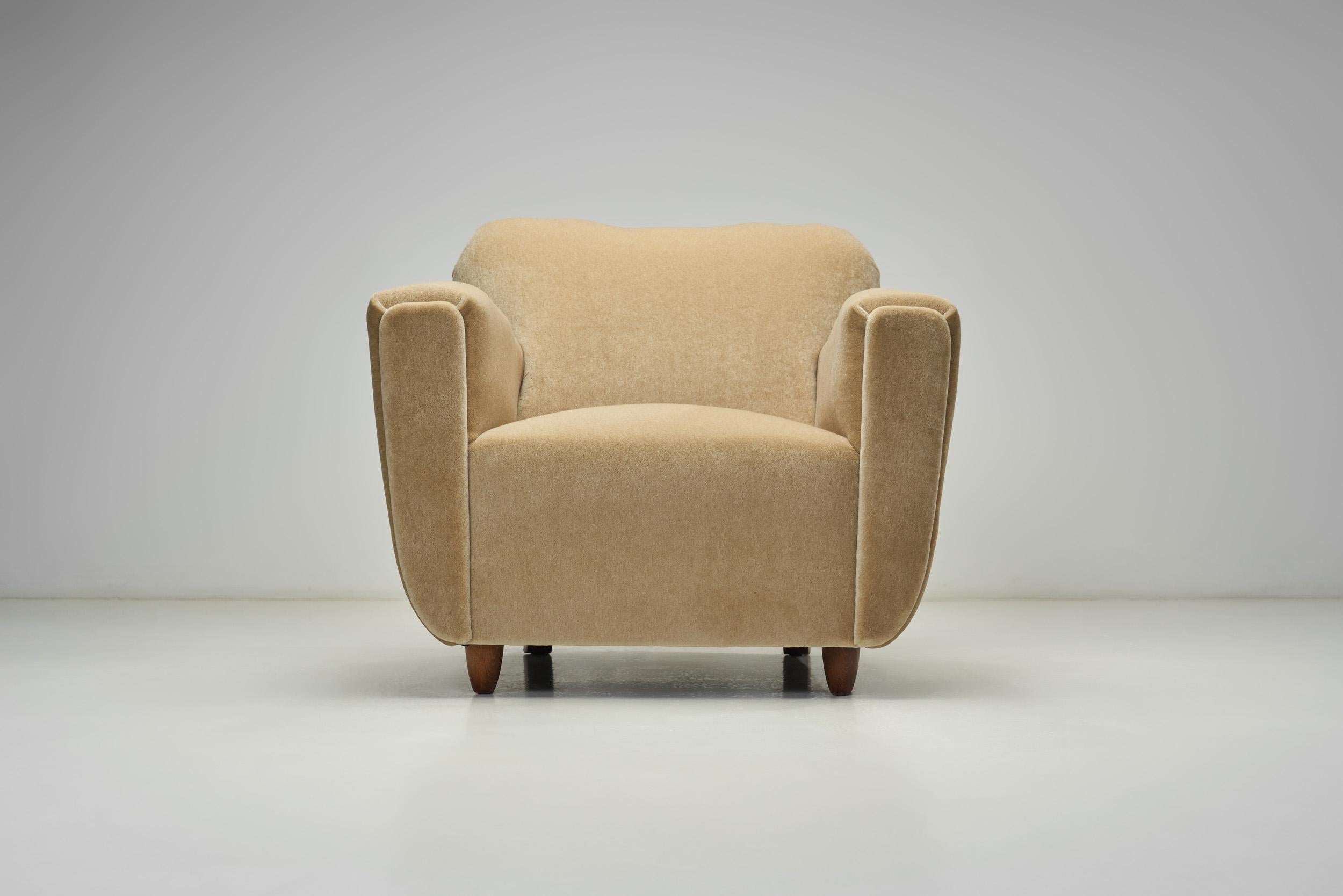 Paire de fauteuils modernistes, Italie vers 1950 en vente 2