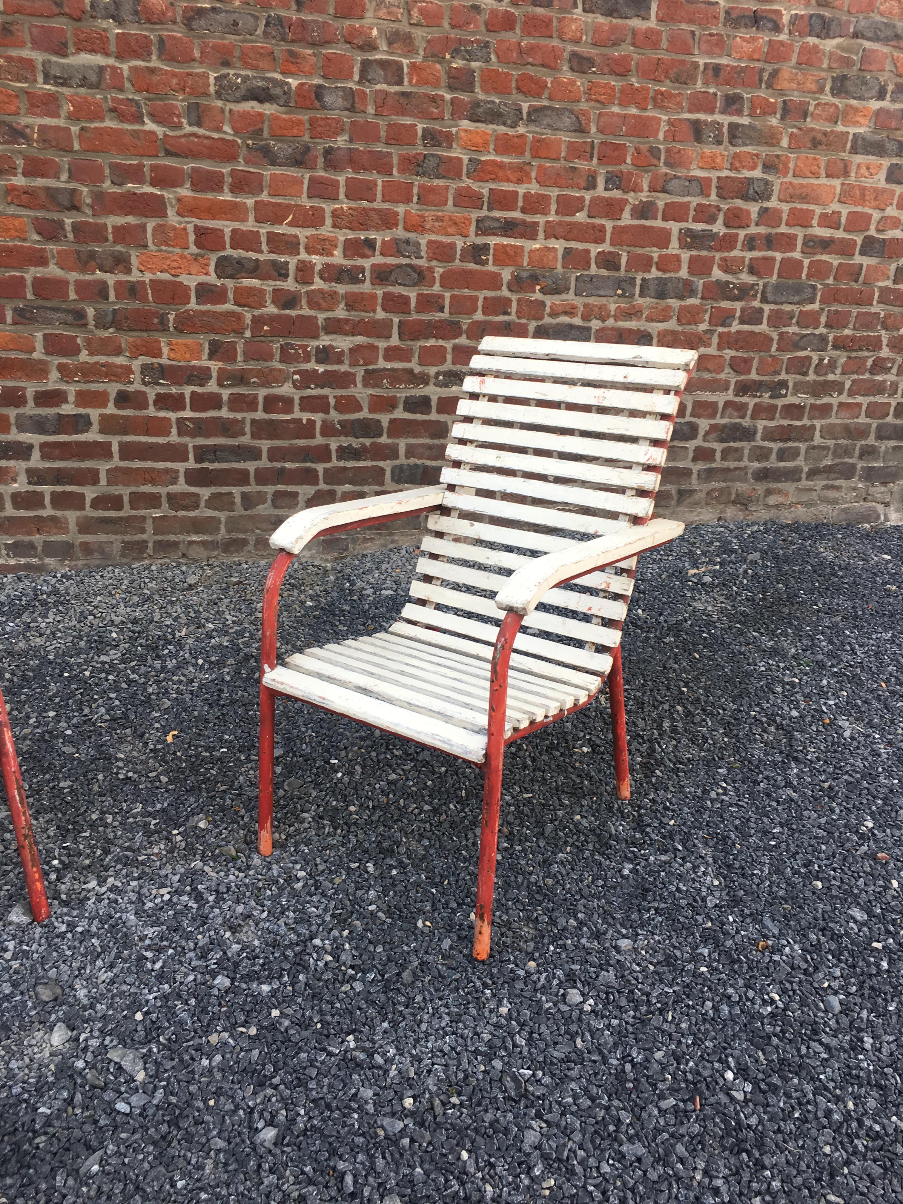 Modernistischer Art-Déco-Sessel im Stil von Robert Mallet Stevens, Paar (Art déco) im Angebot