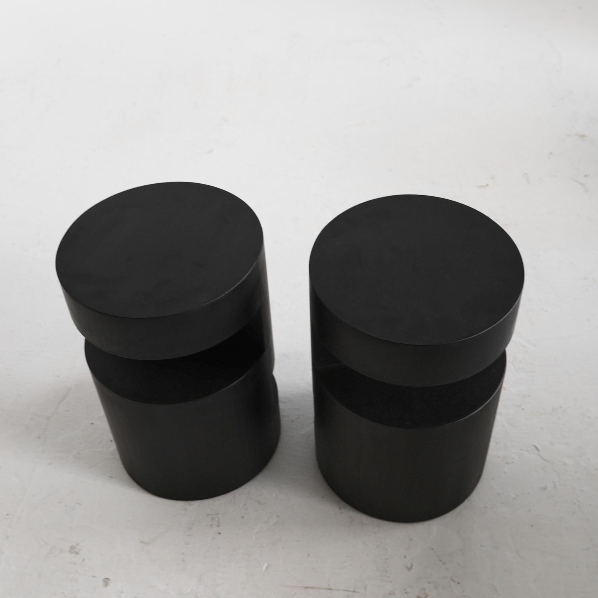 Pair of Modernist Bent Ply Bedside Tables 2