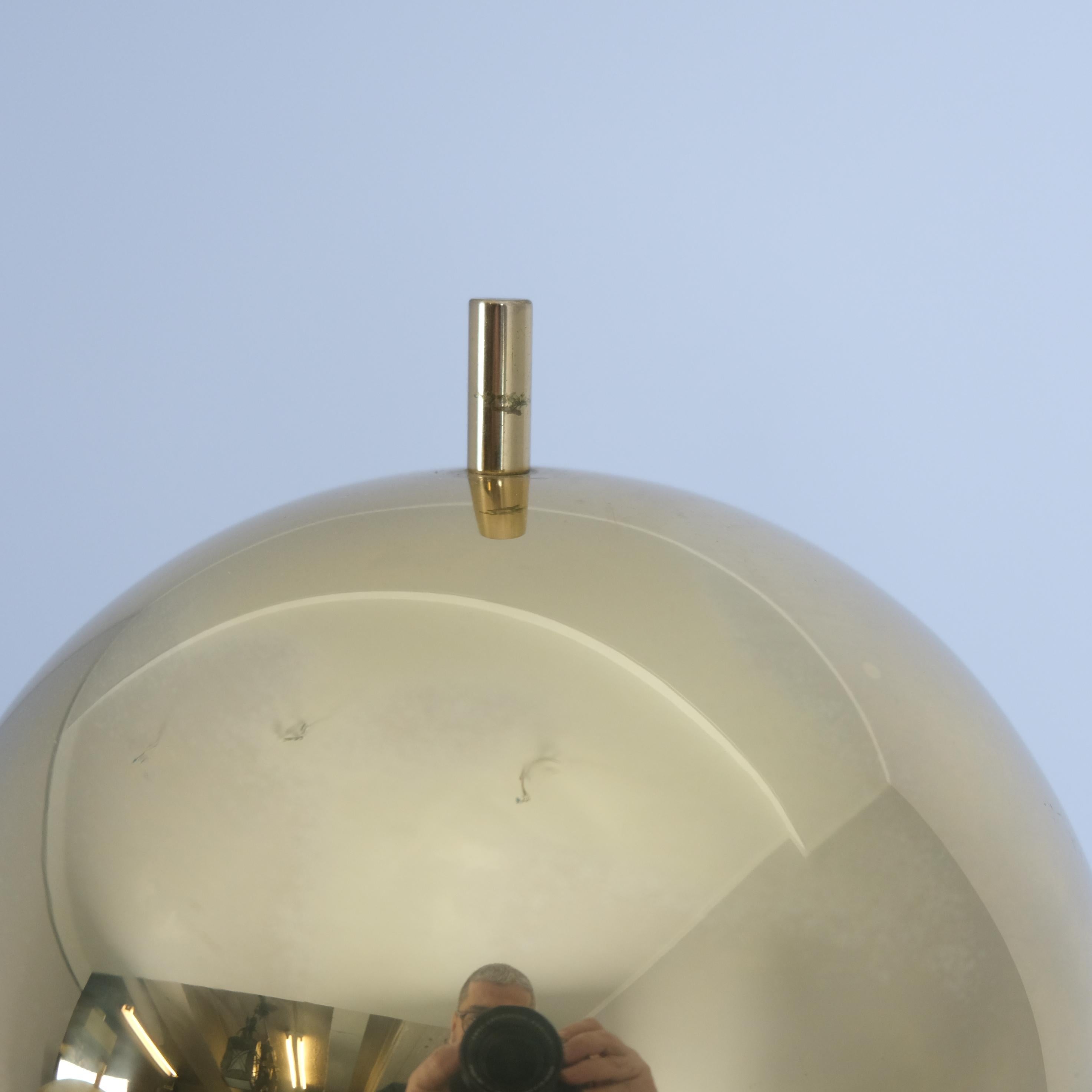 Paar modernistische Stehlampen aus Messing Model No. 75, Eje Ahlgren, Bergboms 1960-70er Jahre (Schwedisch) im Angebot