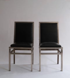 pair of modernist chairs. France 1930s