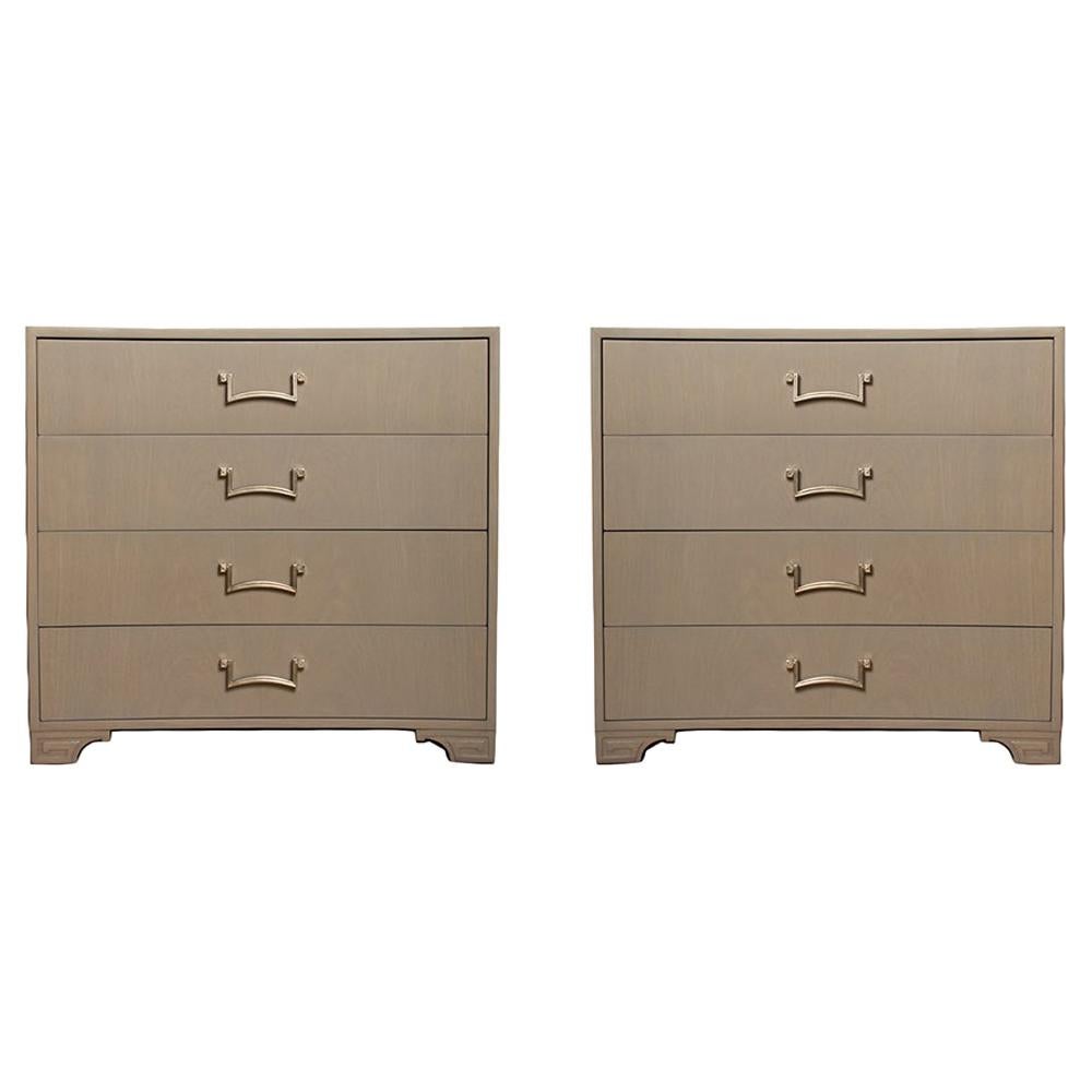 Pair of Modernist Dressers Designed by Lorin Jackson for Grosfeld House, circa For Sale