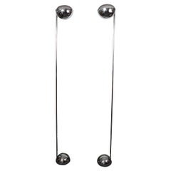 Pair of modernist floor lamps by George Kovacs