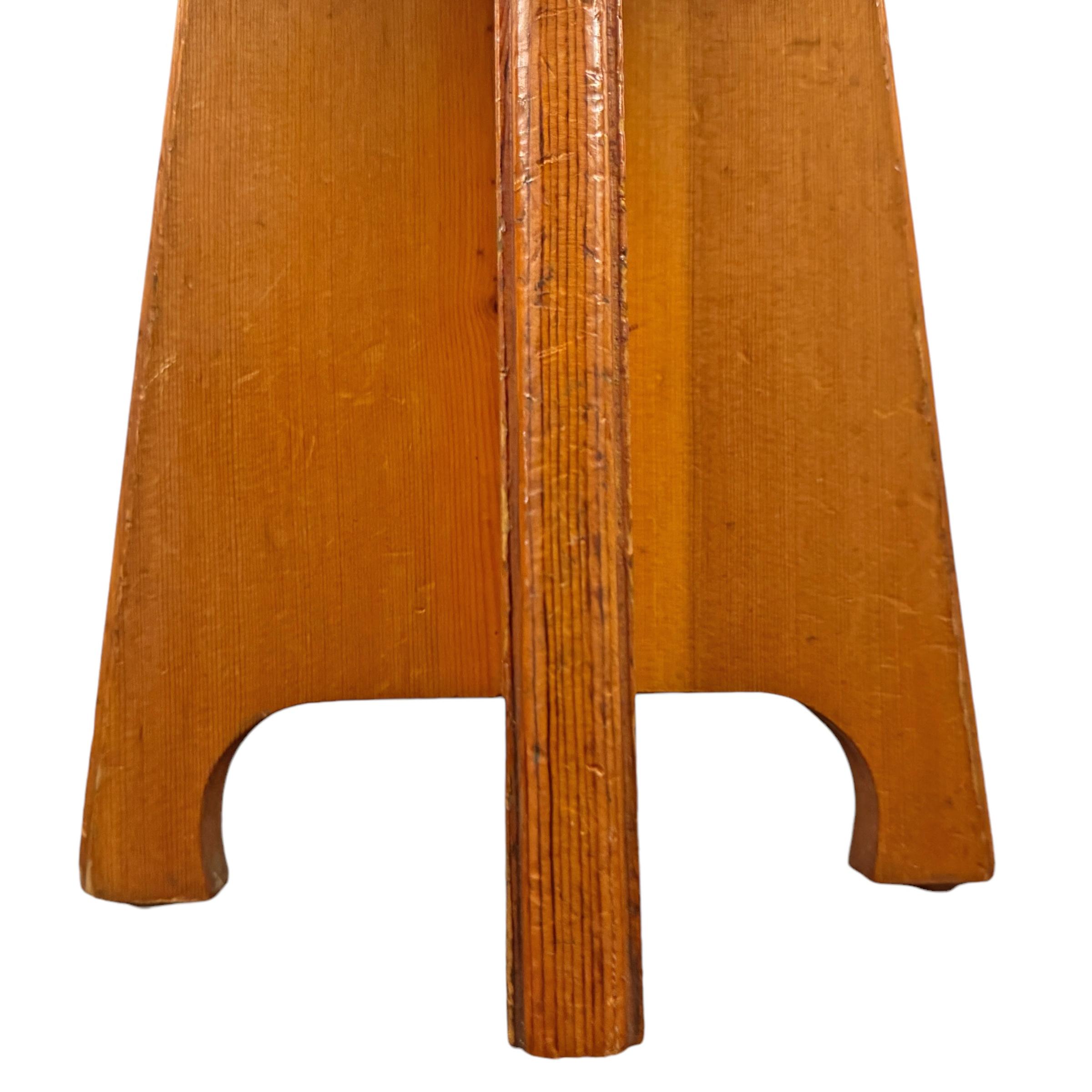 Pair of Modernist Fur Covered Stools 6