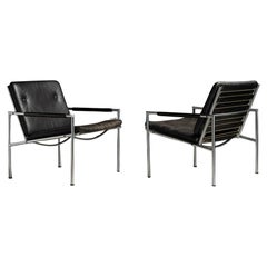 Pair of Modernist Lounge Chairs by Martin Visser,  Holland circa 1965