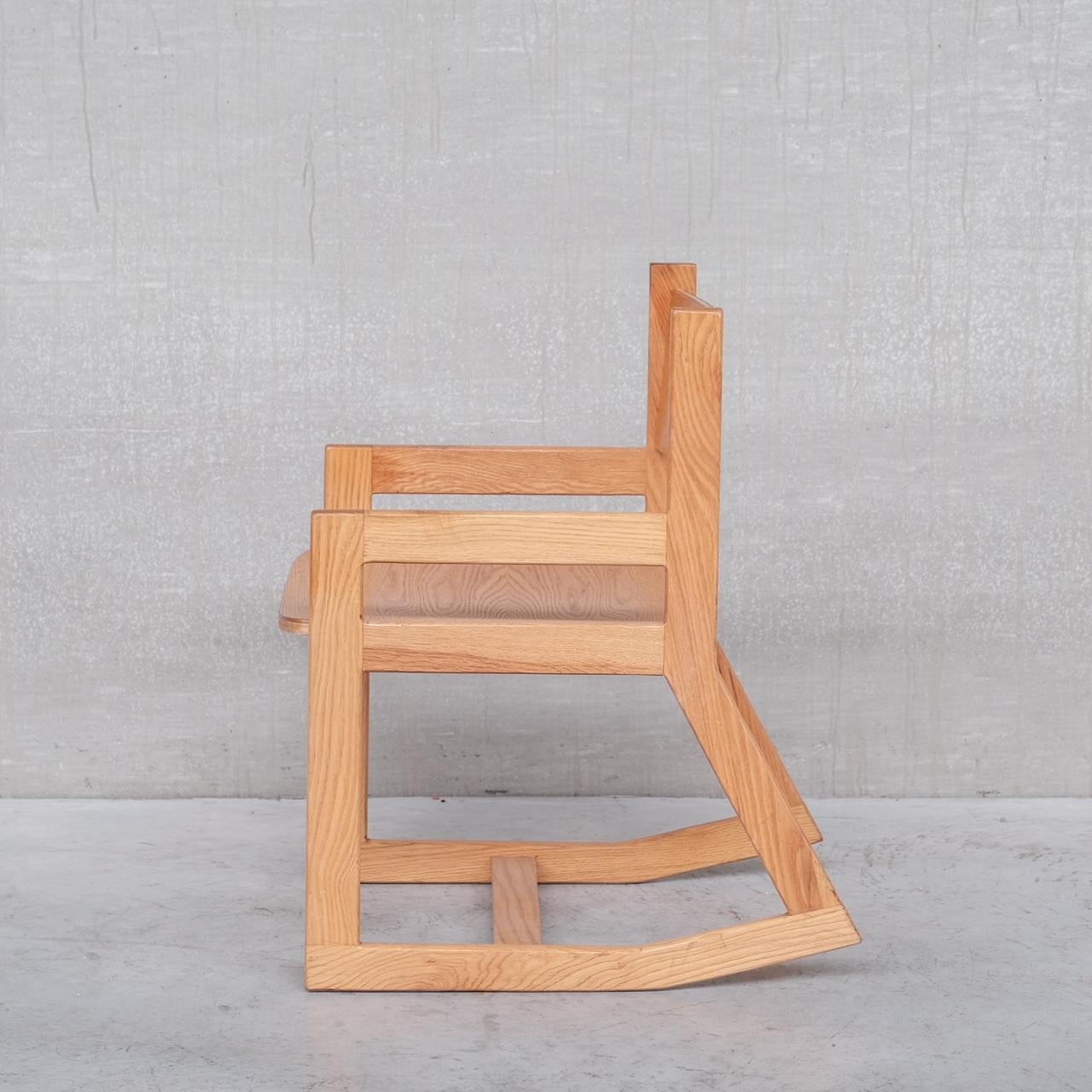 wooden dorm chair