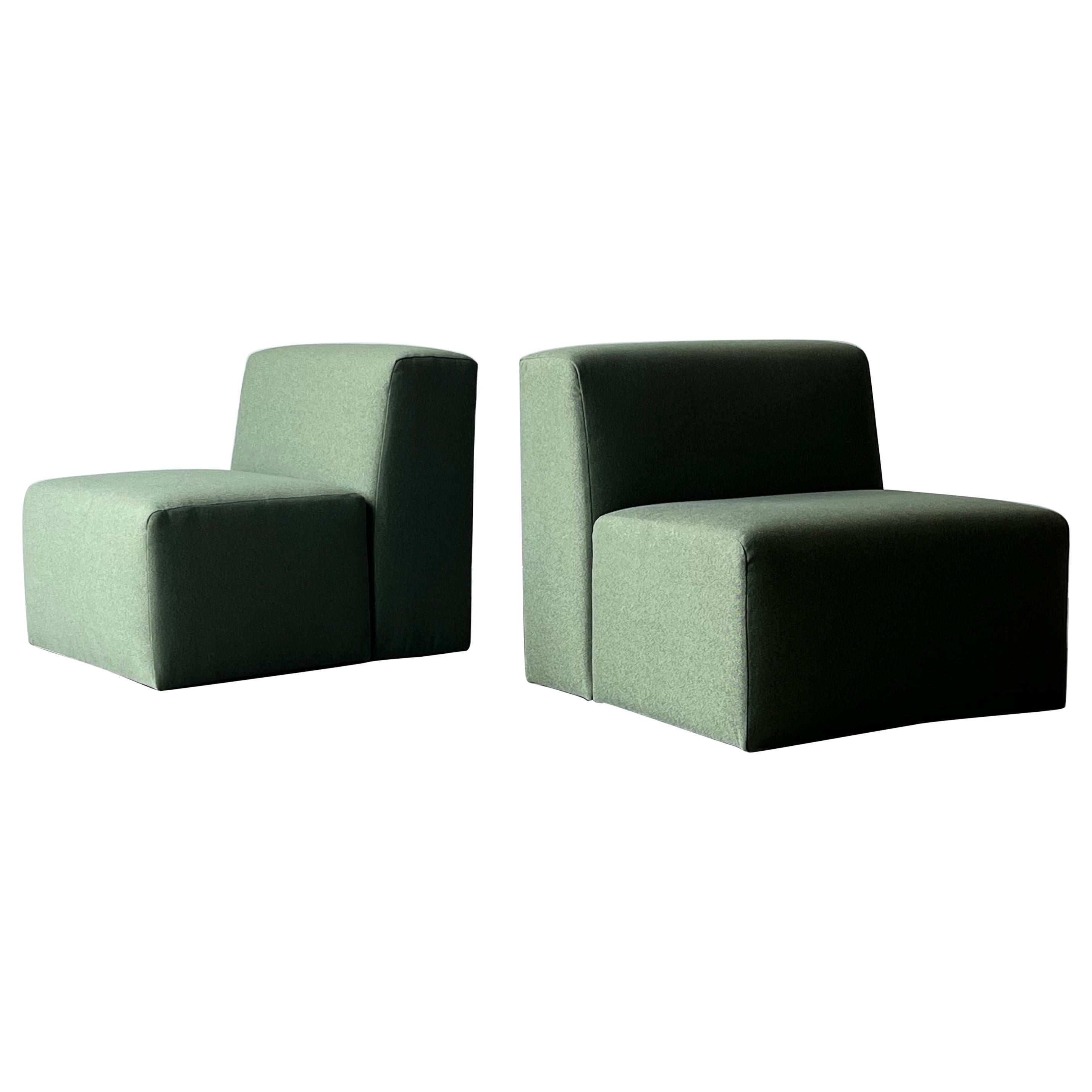 Coppia di salotti modulari modernisti / poltrona in vendita
