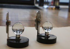 Pair of modernist paperweights