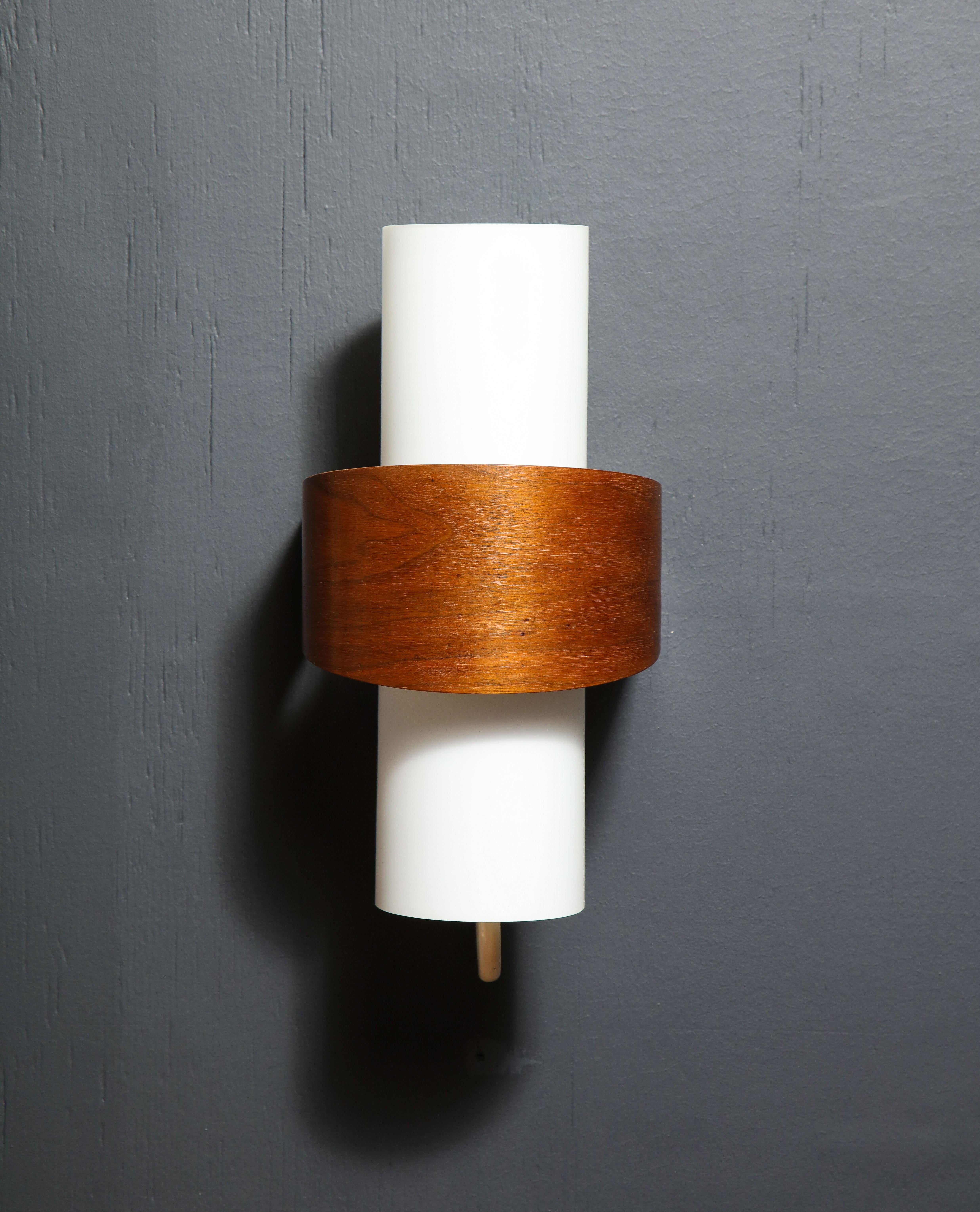 Pair of Modernist Sconces by Louis Kalff, Netherlands, 1960s 5