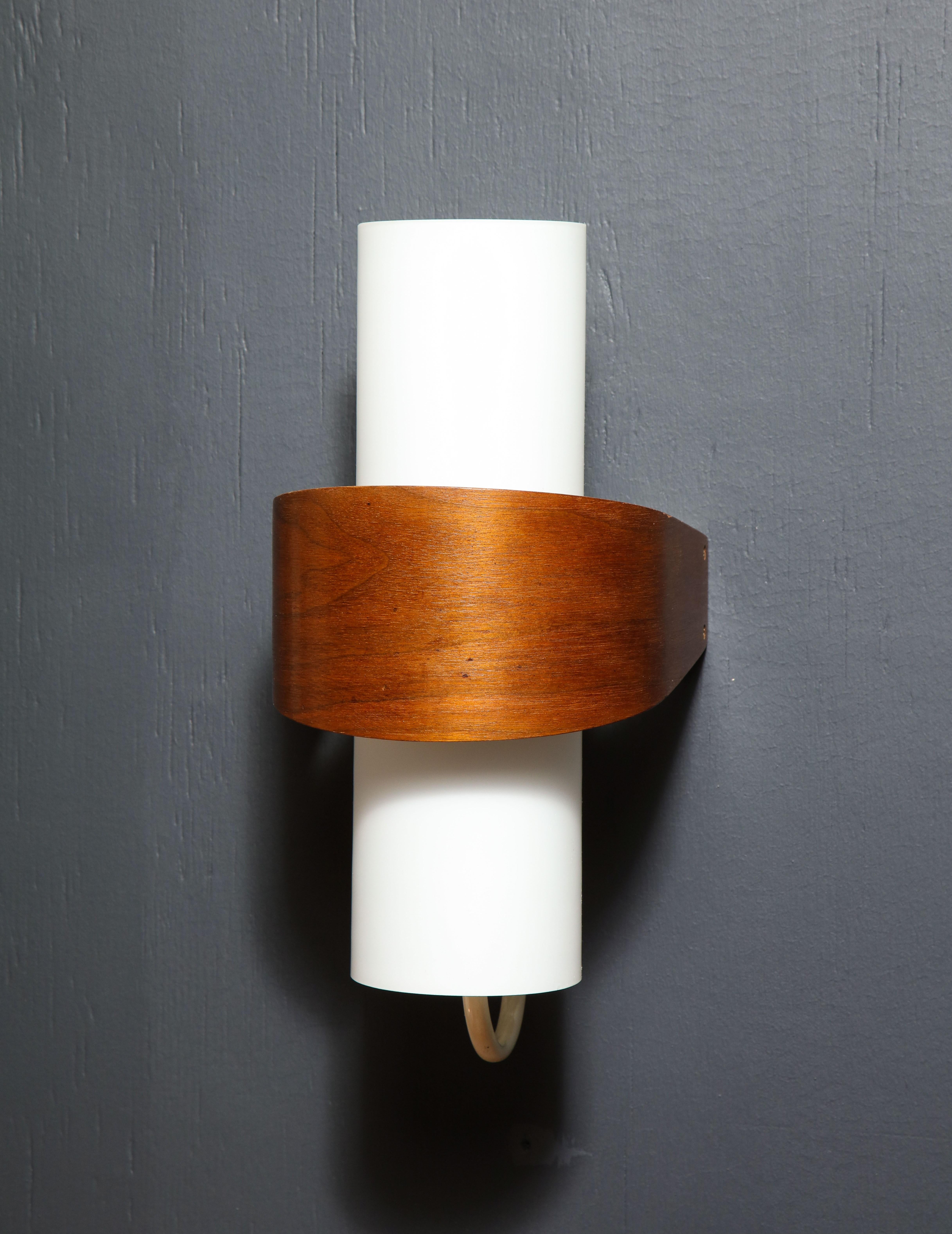 Pair of Modernist Sconces by Louis Kalff, Netherlands, 1960s 6