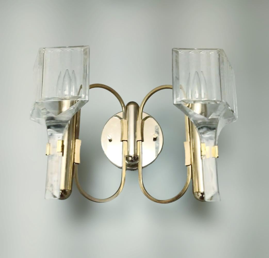 Pair of Modernist Sconces In Good Condition For Sale In Los Angeles, CA
