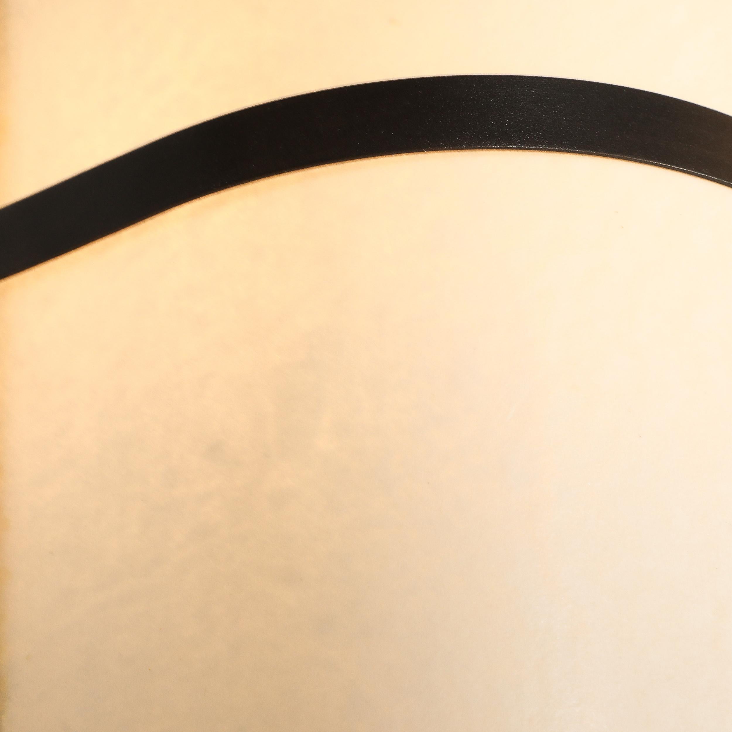 Coppia di appliques moderniste in Vellum e Bronzo strofinato a olio firmate John Wigmore in vendita 10