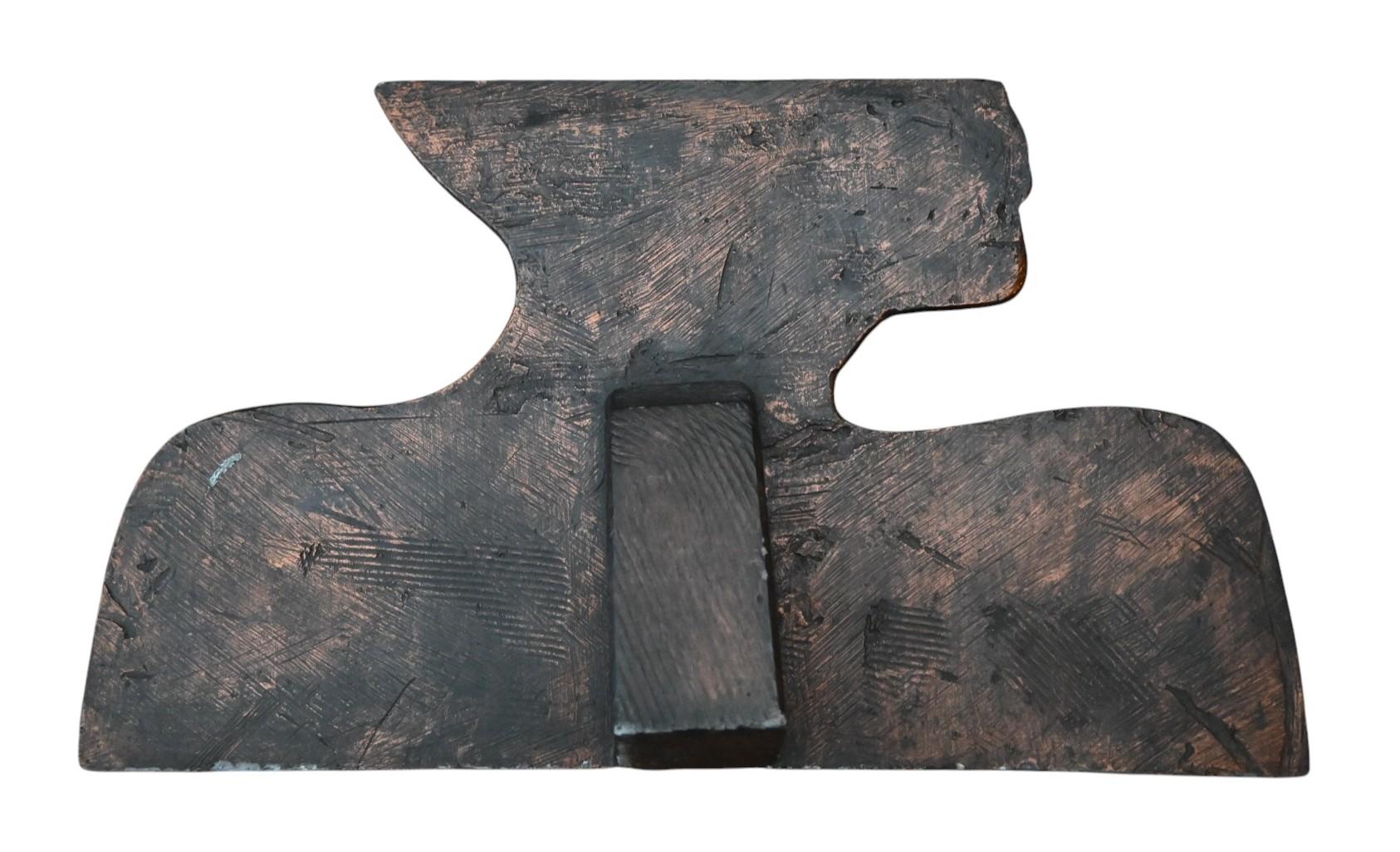 Pair Of Modernist Sculptures Signed “jean Marie”, by Louis Smeyers (1923–2009) in vendita 1