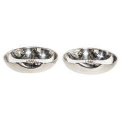 Pair of Modernist Sterling Candle Holders by Elsa Peretti for Tiffany & Co.
