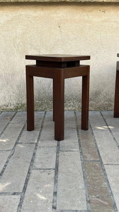 Pair of Modernist Stools