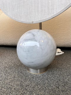 Pair of Modular Marble Ball Lamps by 3 Luci. Italy, 1970s