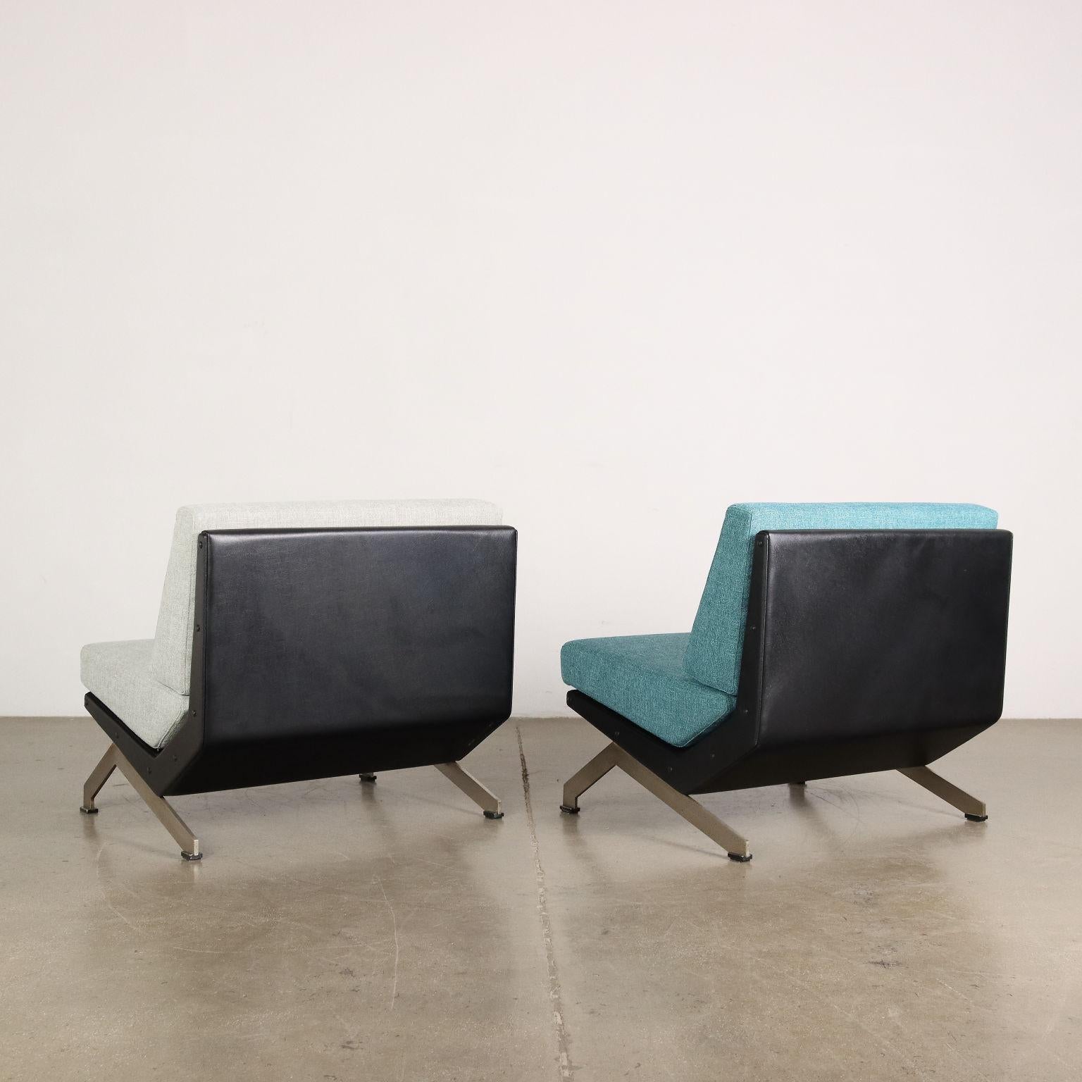Pair of Modular Seats Alessandra Formanova Foam Italy 1960s 3