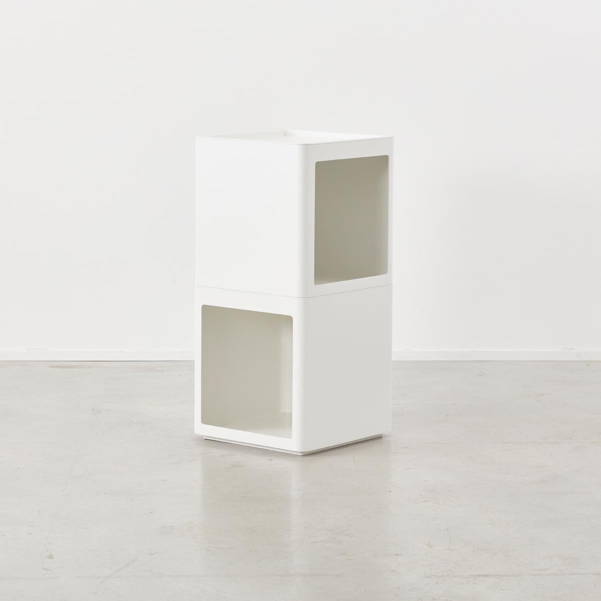 Molded Pair of Modular Units by Giorgina Castiglioni for Valenti, Italy, circa 1960