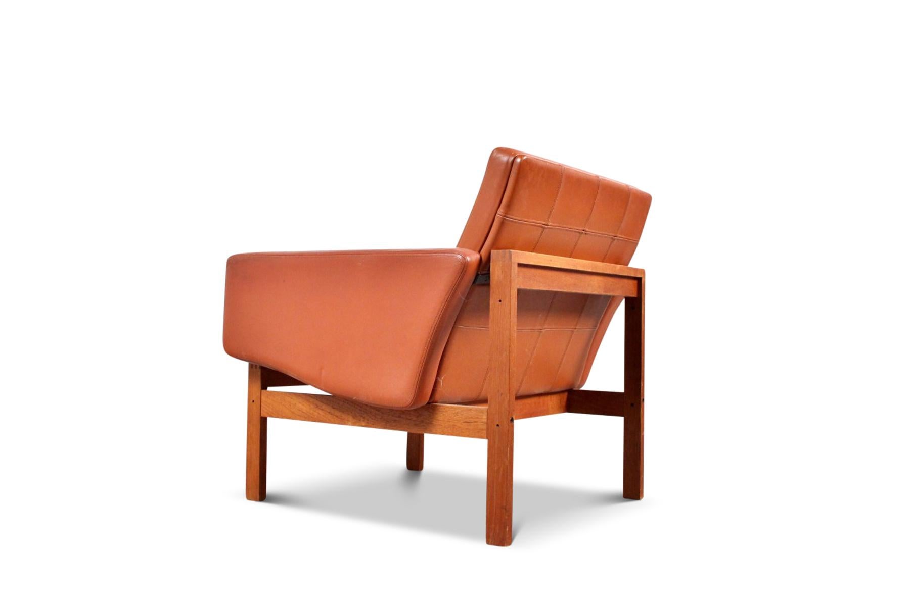 Mid-Century Modern ‘Moduline’ Lounge Chair in Teak by Ole Gorlev Knudsen for France and Son For Sale