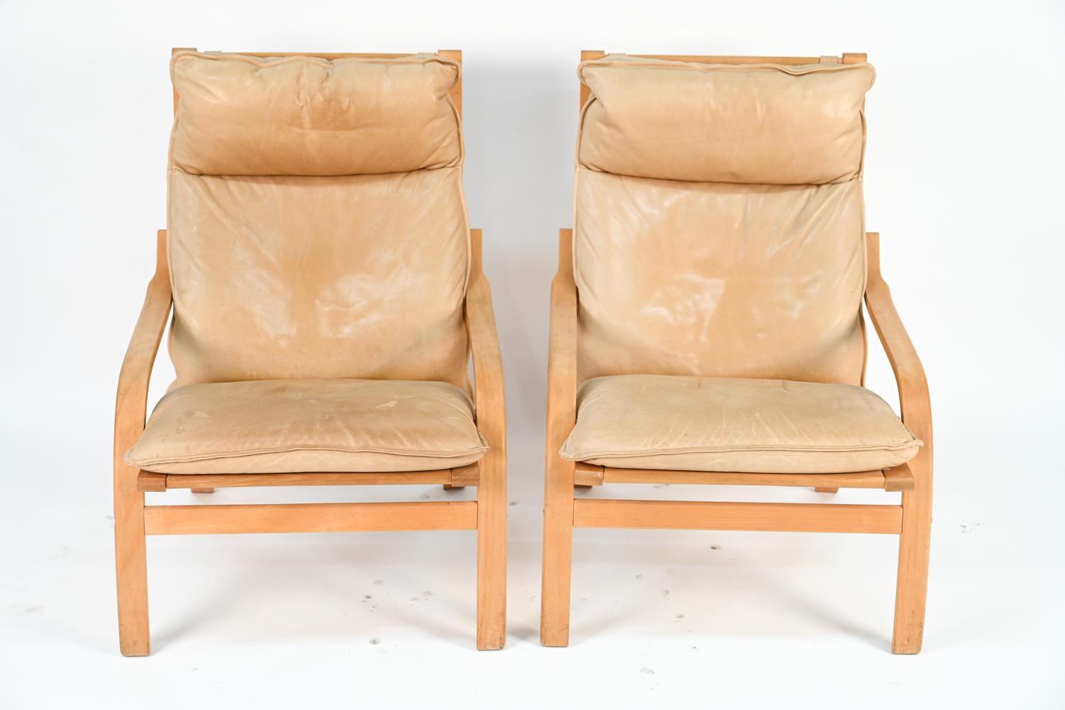 Pair of Mogens Hansen Danish Mid-Century Armchairs In Good Condition In Norwalk, CT