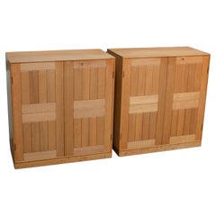 Pair of Mogens Koch Cabinets in Oak for Rud, Rasmussen