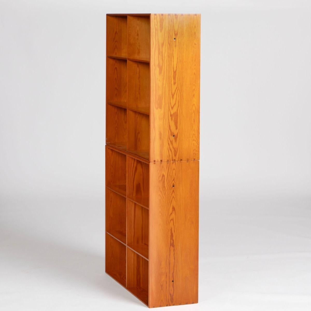 Danese Coppia di librerie in pino Mogens Koch di Rud. Rasmussen in vendita