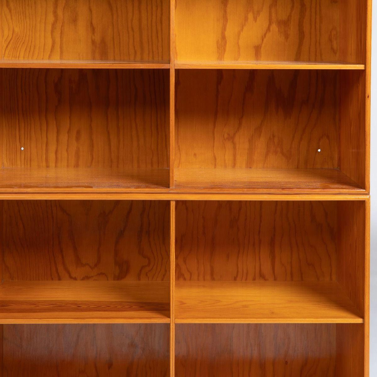 Coppia di librerie in pino Mogens Koch di Rud. Rasmussen in vendita 1