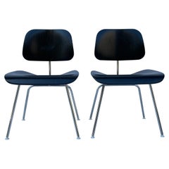 Beistellstühle aus geformtem Sperrholz von Charles & Ray Eames für Herman Miller, Paar