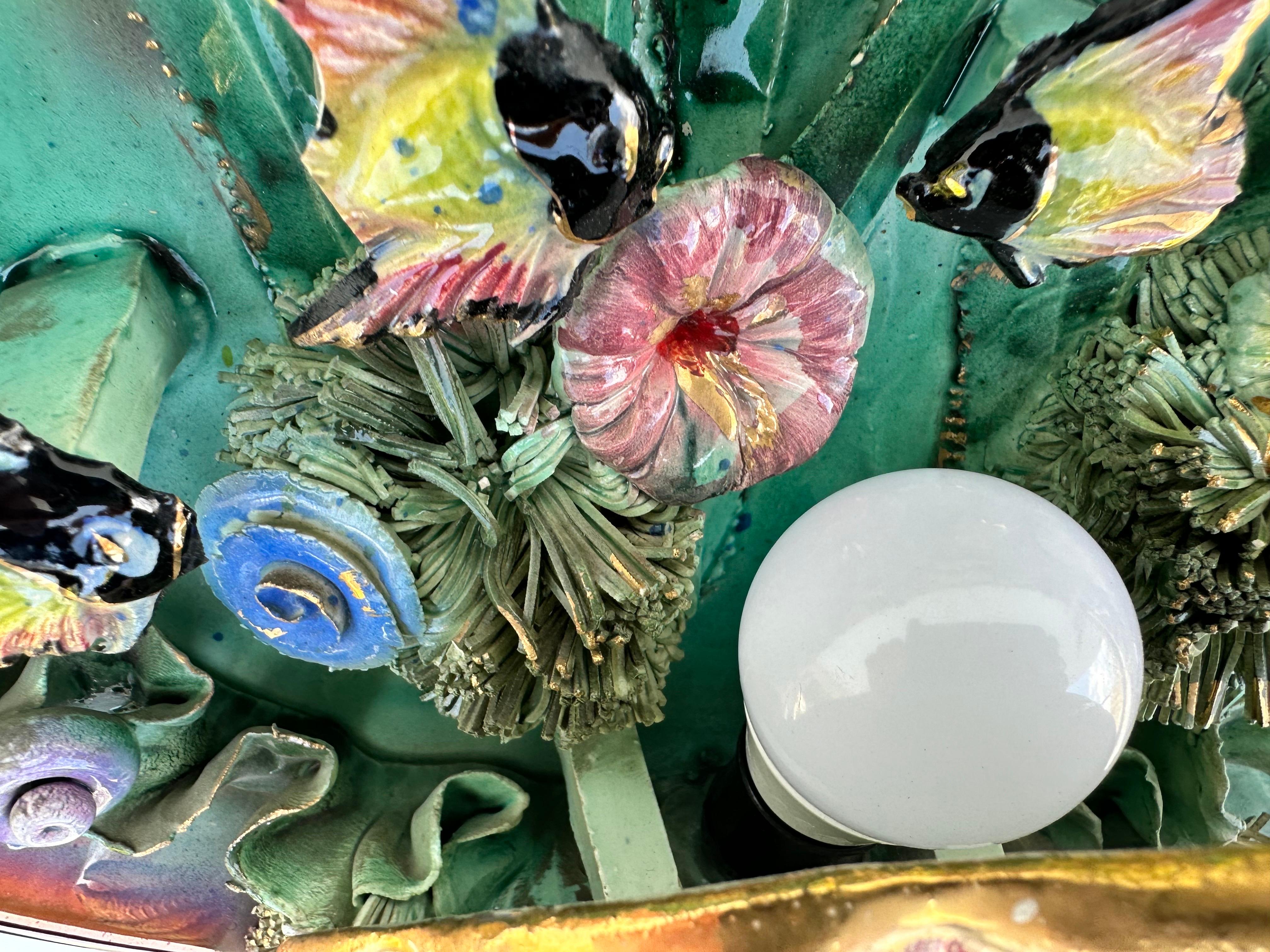 Coppia di sconsigli di Monaco in ceramica in vendita 6