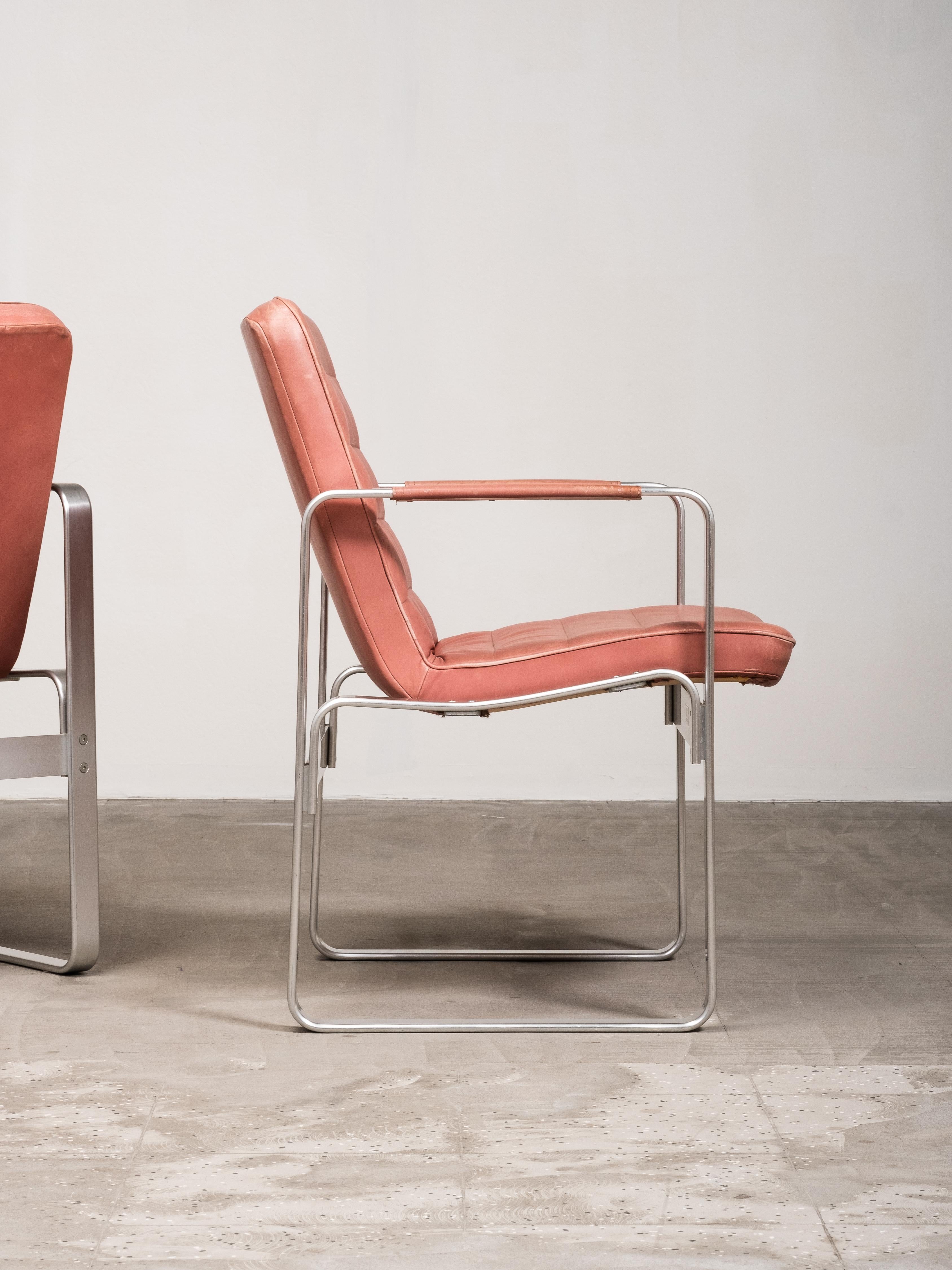 Paar 'Mondo' Sessel von Karl-Erik Ekselius für JOC Vetlanda, Schweden, 1970er Jahre im Angebot 9