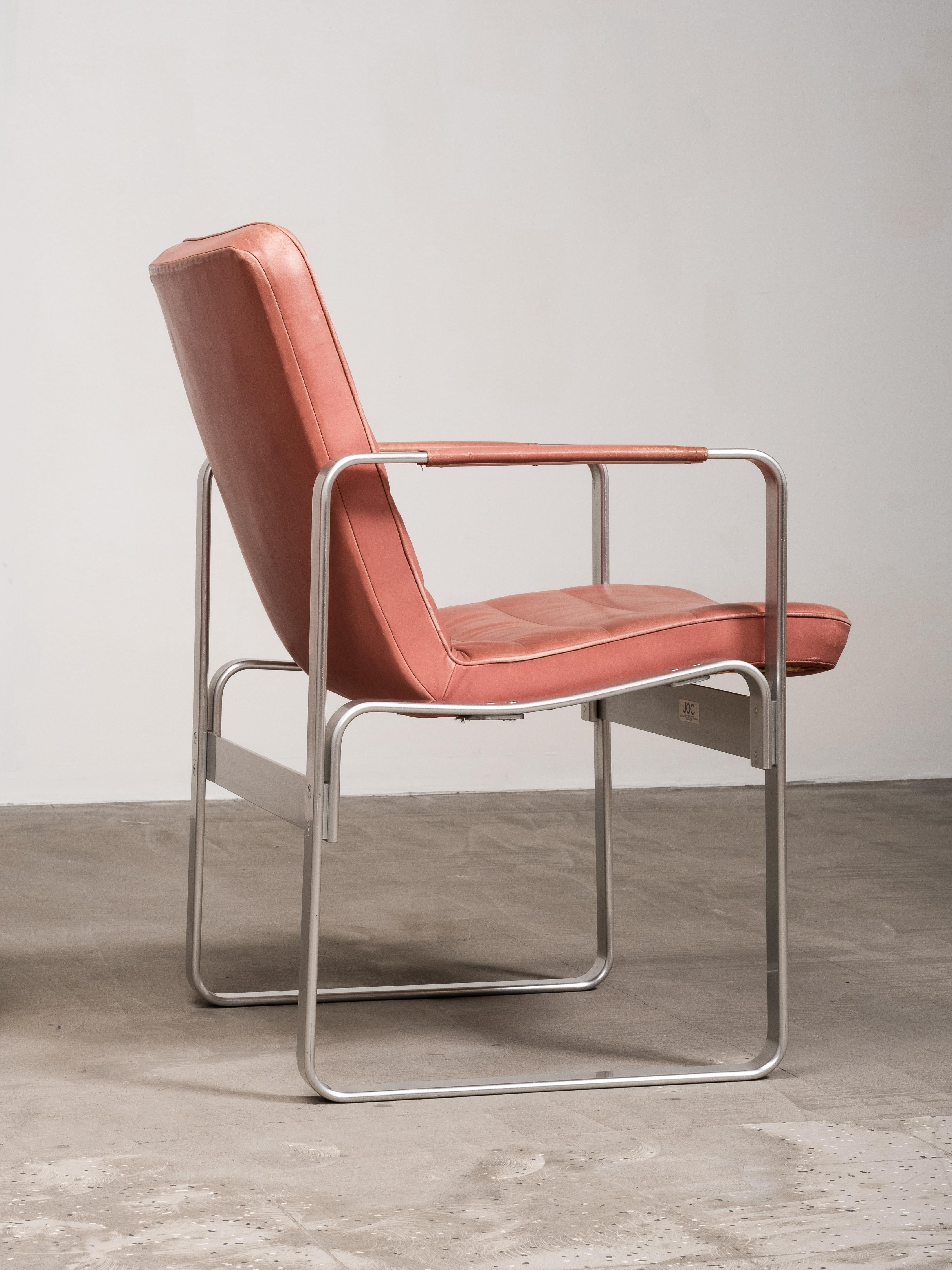 Paar 'Mondo' Sessel von Karl-Erik Ekselius für JOC Vetlanda, Schweden, 1970er Jahre im Angebot 11
