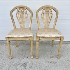 Pair of Mongolfiere Chairs by Trouvaille of Boston