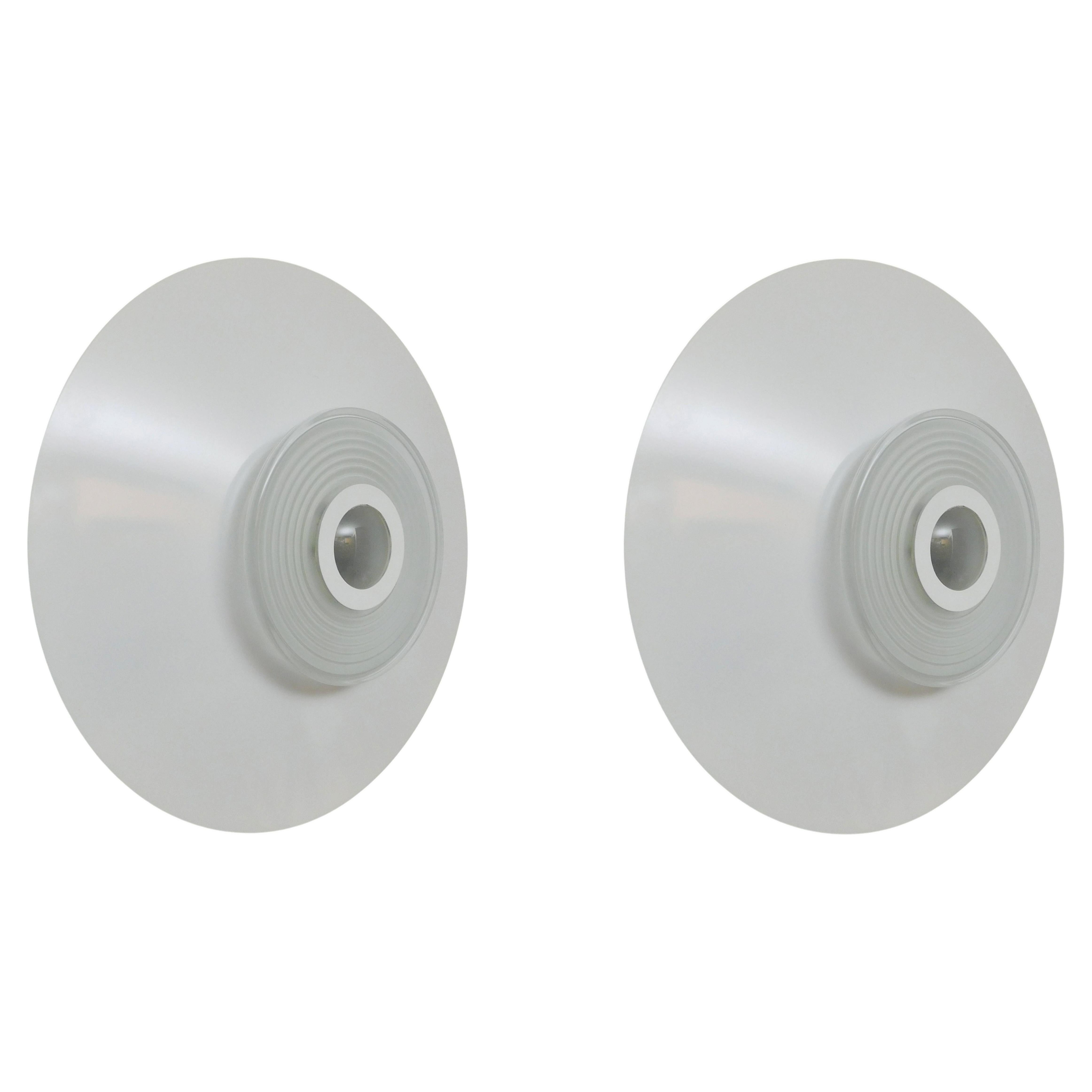 Pair of MONI Sconces by Achille Castiglioni for Flos For Sale