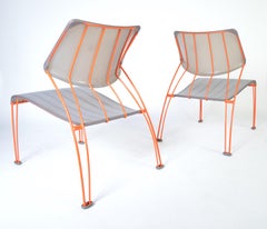 Coppia di sedie da salotto per esterni Monika Mulder PS Hasslo per Ikea, circa 1990