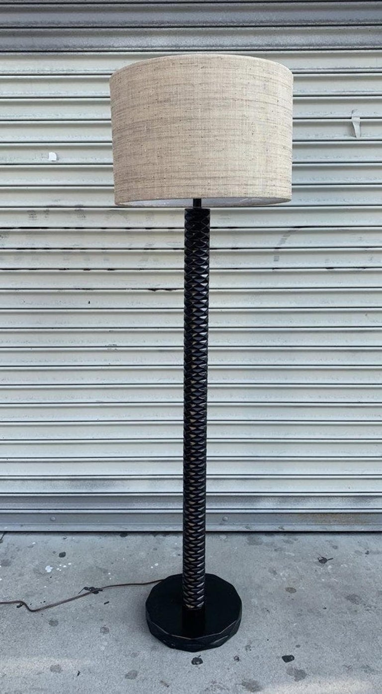 Pair of Montclair Floor Lamps by Palecek at 1stDibs