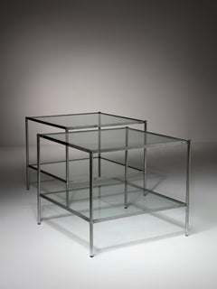 Pair of "Montecarlo" Side Tables by Corrado Corradi dell'Acqua for Azucena
